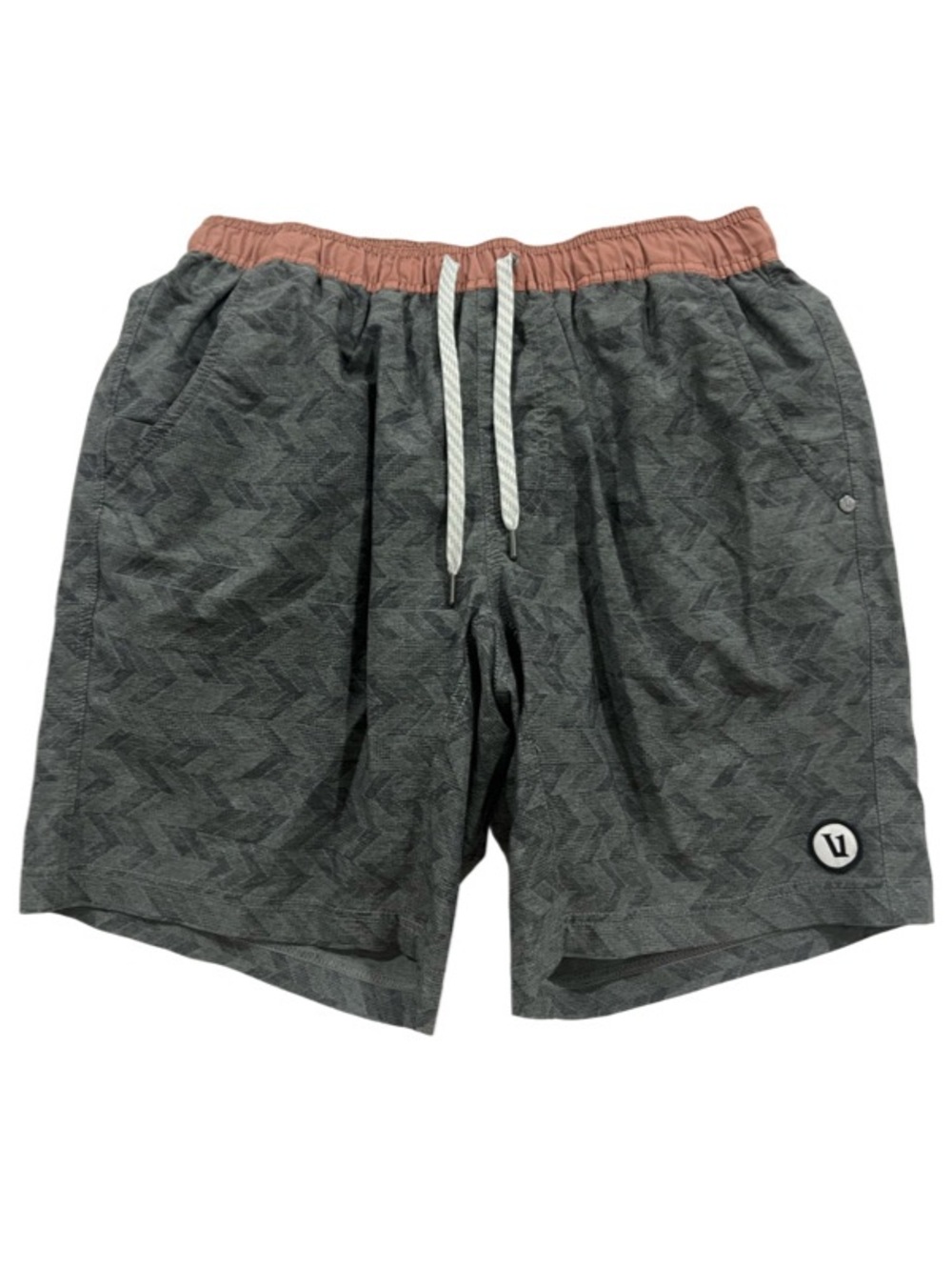 Vuori Charcoal Gray Kore Lined Shorts